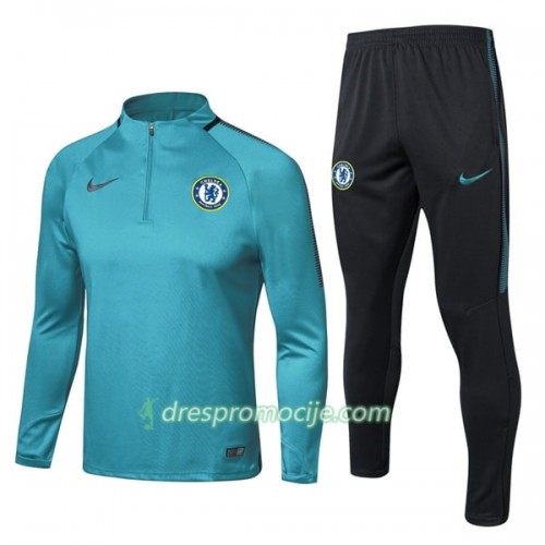 Chelsea Komplet Sweatshirts 2017-18 Svijetlo Plava Chelsea Komplet Sweatshirts 2017-18 Svijetlo Plava